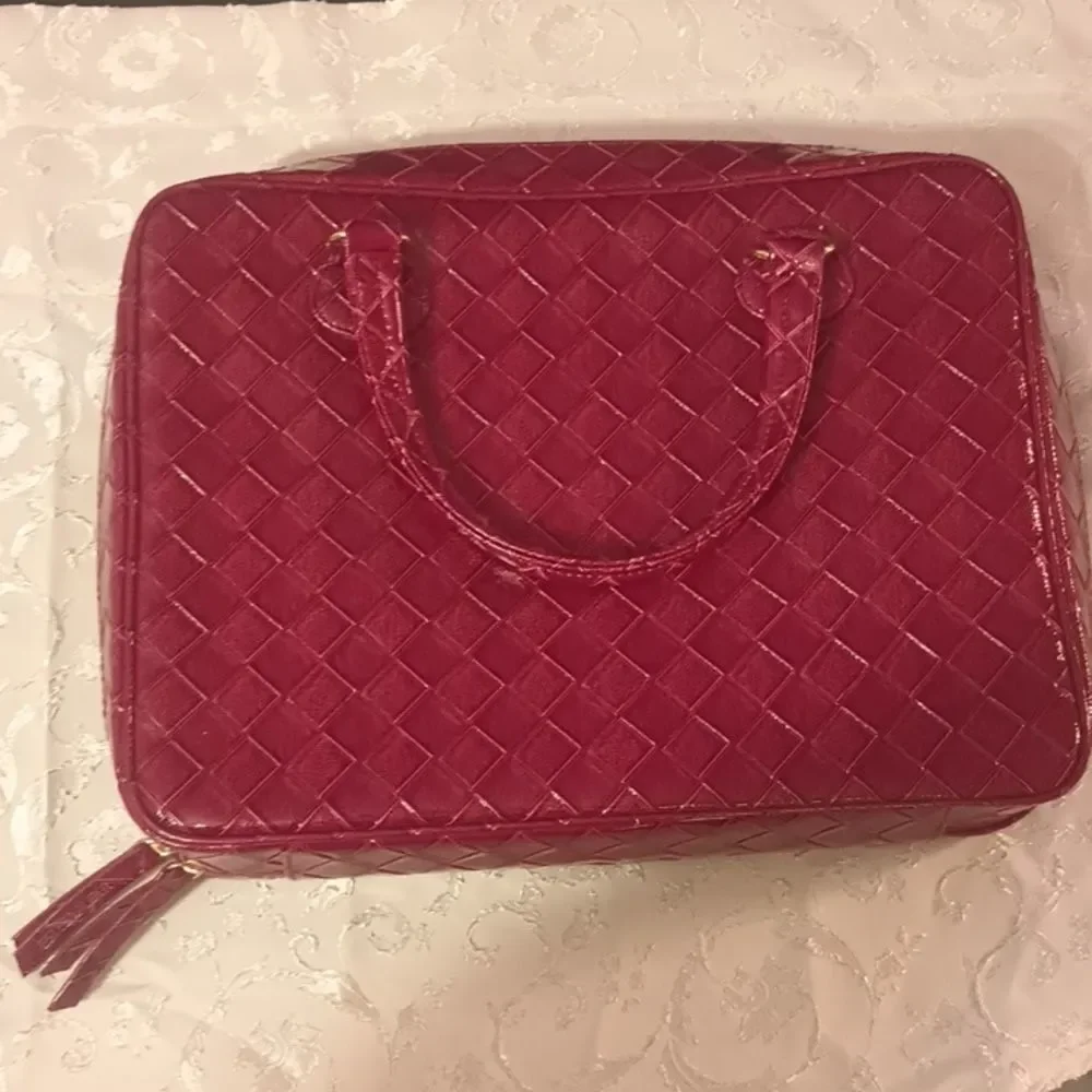 Estee Lauder Red Cosmetics Bag